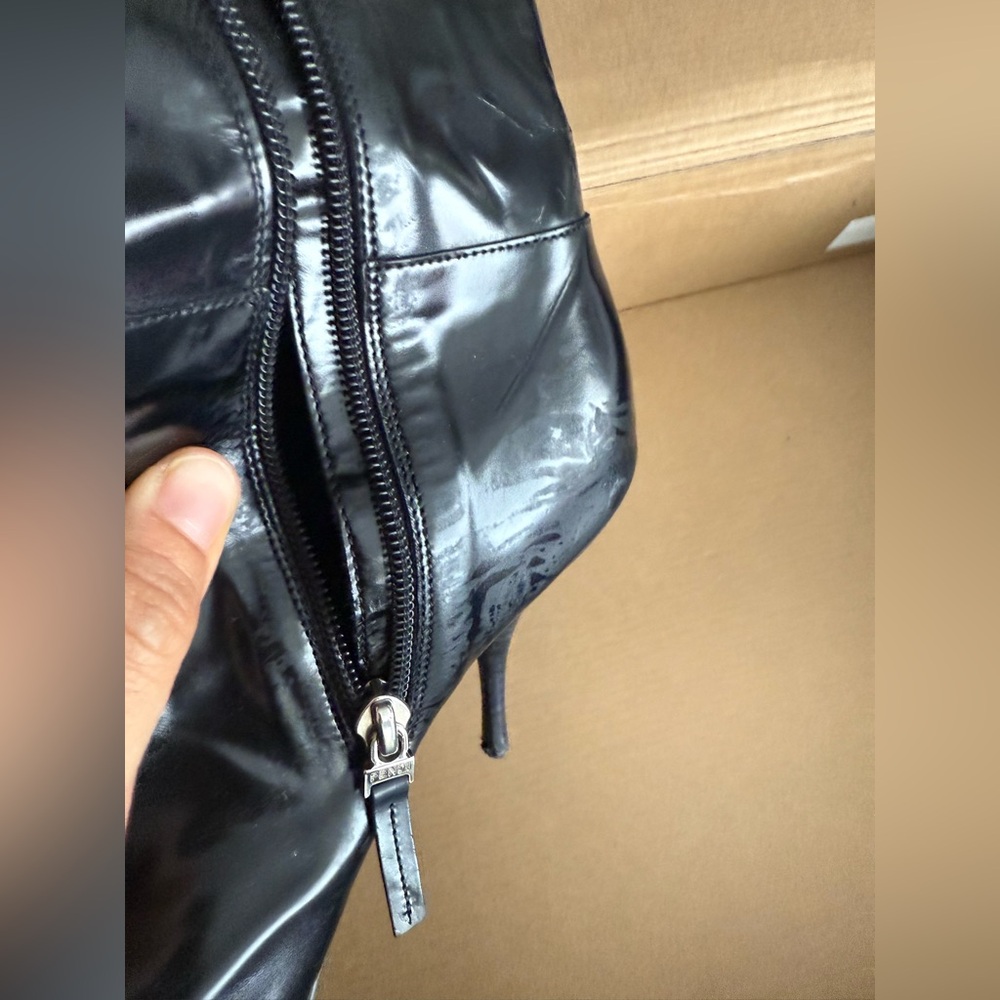Fendi Black Women's Knee-High Boots - Picture 8 of 12
